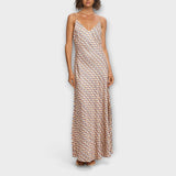 Tove - Elegantne maxi obleke z geometrijskim vzorcem