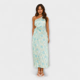 Sienna - Elegantne Maxi Obleke z Odkritim Izrezom.