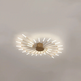 Spiral Luxe LED stropna svetilka - moderna in elegantna stropna osvetlitev za dnevno sobo