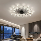 Spiral Luxe LED stropna svetilka - moderna in elegantna stropna osvetlitev za dnevno sobo