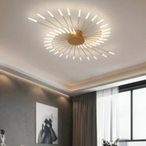 Spiral Luxe LED stropna svetilka - moderna in elegantna stropna osvetlitev za dnevno sobo