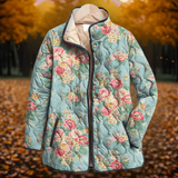 Elara - Padded Floral Jacket