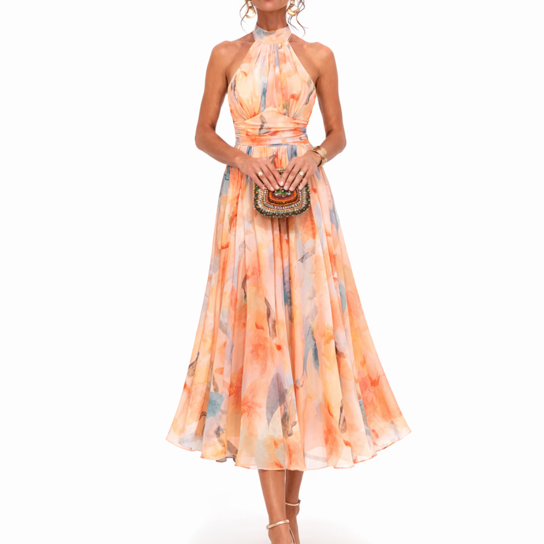 Lara - Elegantna Maxi Obleka
