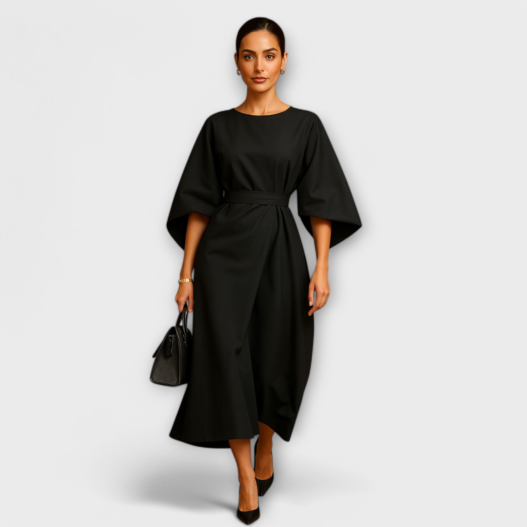 Sonia - Eleganten plašč z dolgimi rokavi