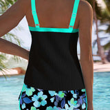 Miriam | Elegant Two-Piece Tankini Set