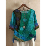 Valerie - Barvni boho-top