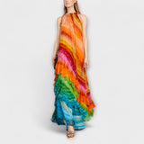 Iris - Dress with Ruffles