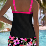 Miriam | Elegant Two-Piece Tankini Set