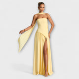 Ada - Elegantna Maxi Obleka