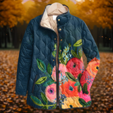 Amaya - Retro Floral Jacket