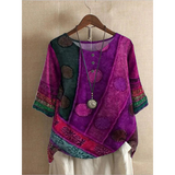Valerie - Barvni boho-top