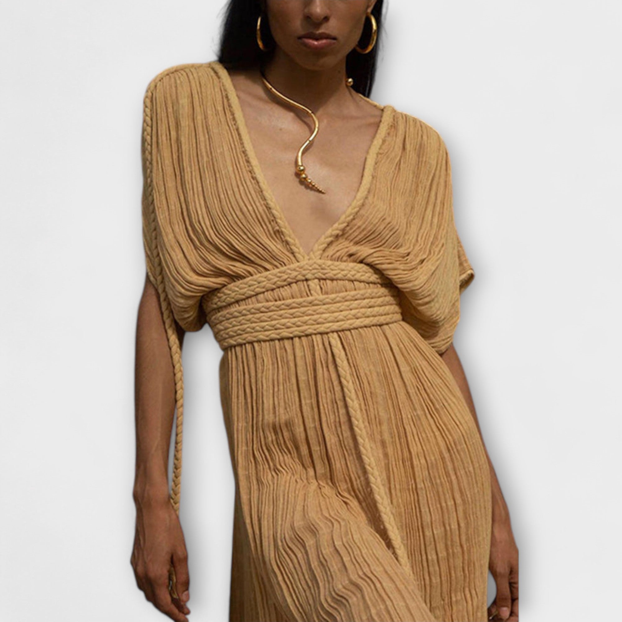 Iris - Kimono Style Maxi Dress