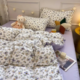 Dewn Luxe Mehka Cvetlična Prevleka za Odejo za Največje Udobje in Eleganten Videza