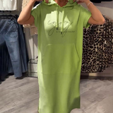 Sásquia - Casual obleka s kapuco