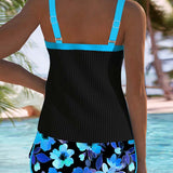 Miriam | Elegant Two-Piece Tankini Set