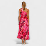 Sienna - Elegantne Maxi Obleke z Odkritim Izrezom.