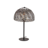 Lampa Alfie - eleganca v črni in rjavi za stilsk izgled