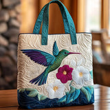 Quilted Bag - Kolibri in Bela Cvetlica