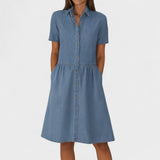 Isabela – Denim Casual Obleka