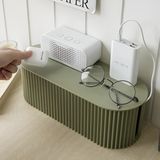 Elegantna minimalistična škatla za kable v očarljivem makaron oblikovanju