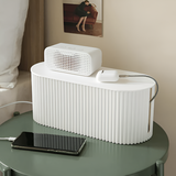 Elegantna minimalistična škatla za kable v očarljivem makaron oblikovanju