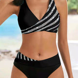 Mona | Bikini s toplimi tonami in vzorcem