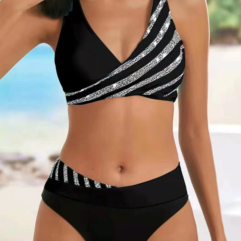 Mona | Bikini s toplimi tonami in vzorcem