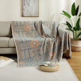 Trendy boho mandala obrnljiv ogrevan plašč za stilno udobje