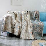 Trendy boho mandala obrnljiv ogrevan plašč za stilno udobje
