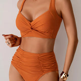 Maria | Visoki Pas Poletni Bikinij Set