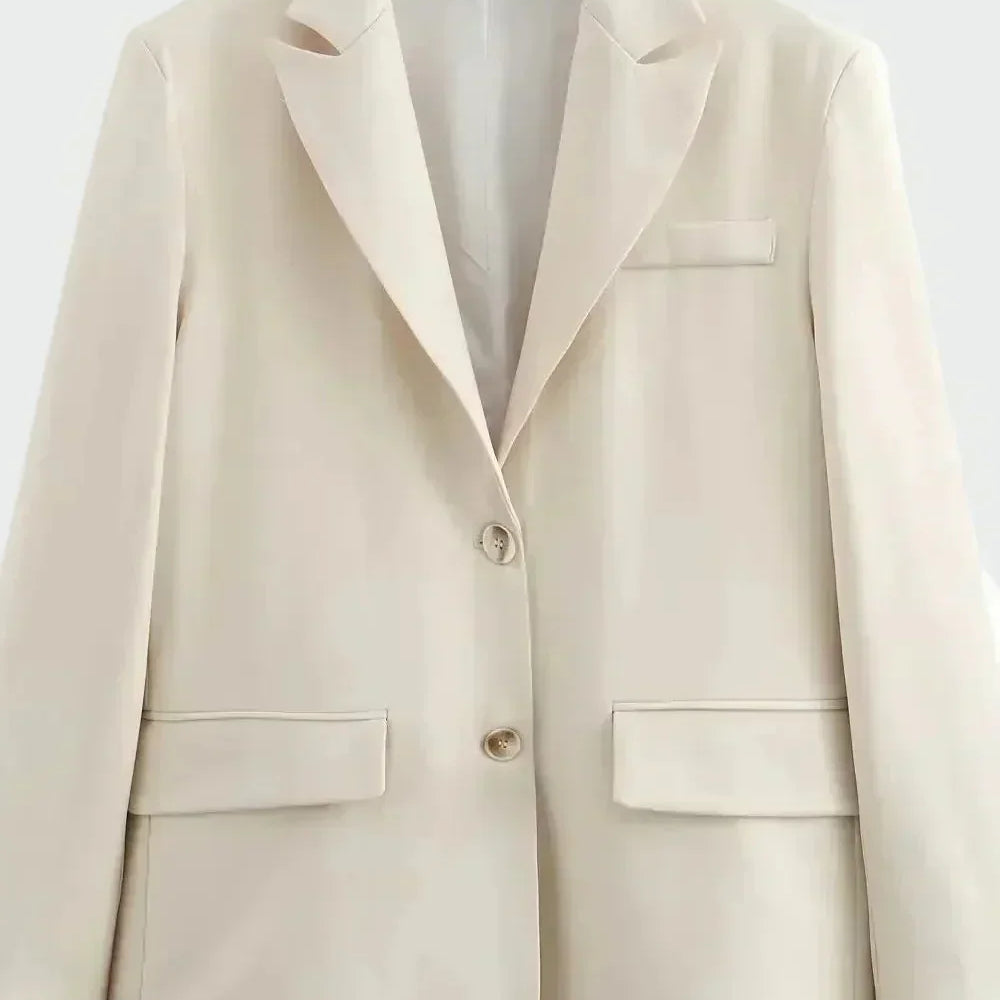 Elizabeta - Oversized Blazer s Sodobnim Krojem