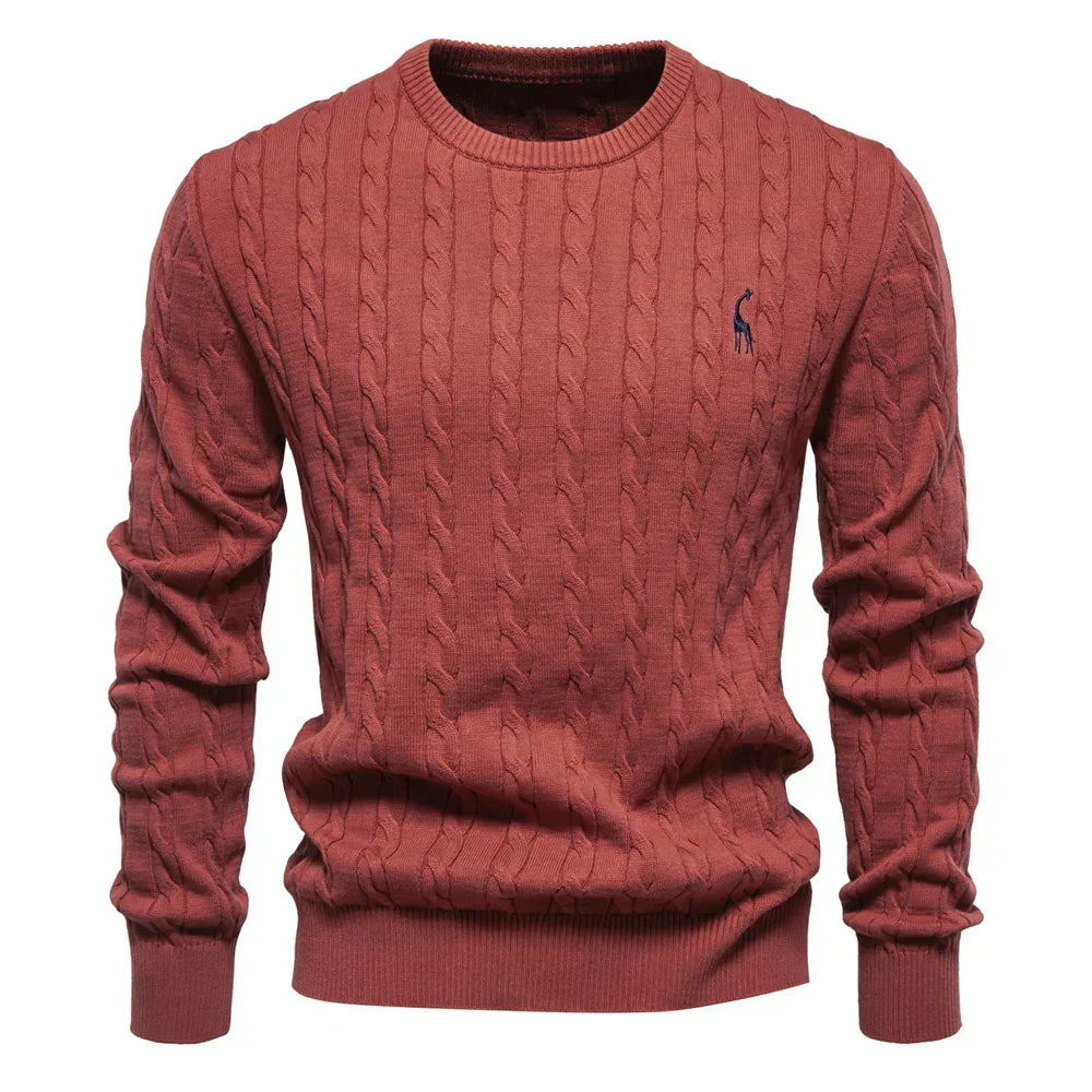 Falkner™ | Moderen pleteni pulover za moške