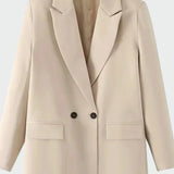 Elizabeta - Oversized Blazer s Sodobnim Krojem