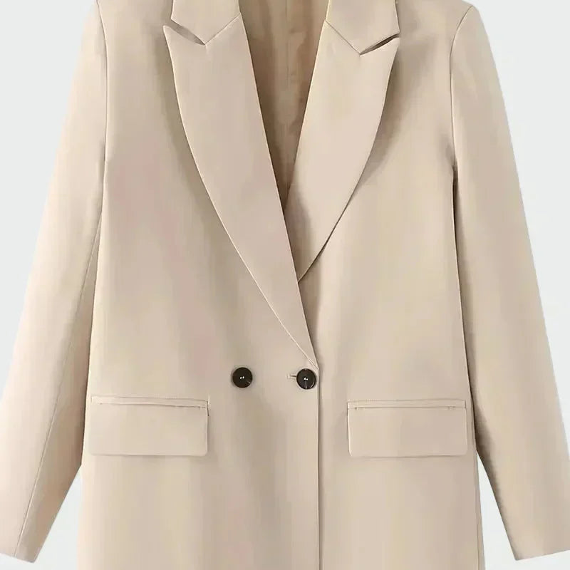 Elizabeta - Oversized Blazer s Sodobnim Krojem