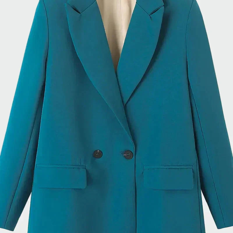 Elizabeta - Oversized Blazer s Sodobnim Krojem