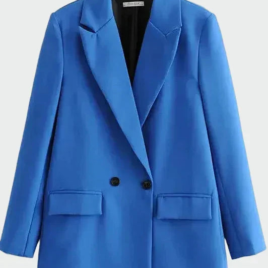 Elizabeta - Oversized Blazer s Sodobnim Krojem
