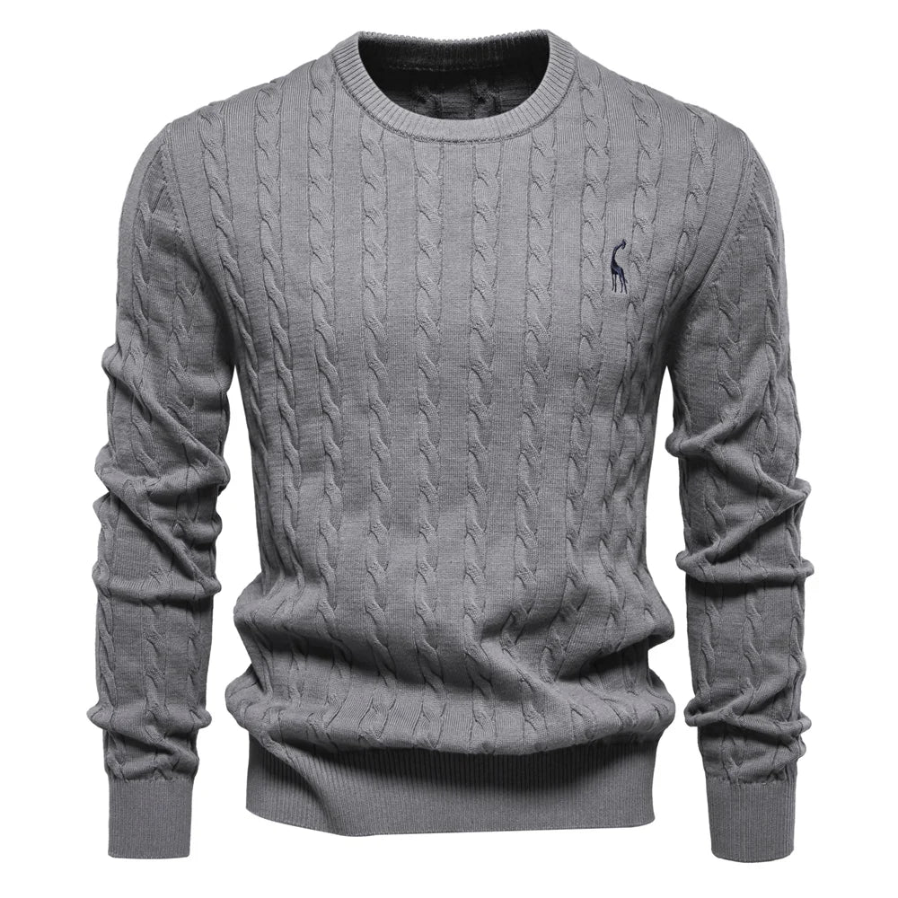 Falkner™ | Moderen pleteni pulover za moške