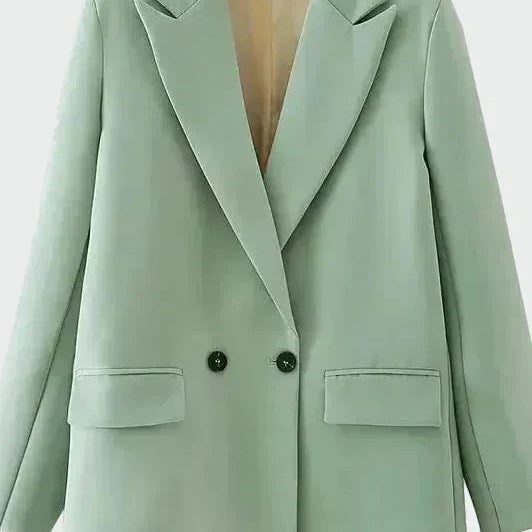 Elizabeta - Oversized Blazer s Sodobnim Krojem