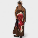 Elegantne brezramenske maxi obleke z off-shoulder dizajnom