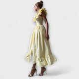Lia - Obleka z Ruffles