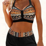 Janette | Plus Size Reversible Bikini