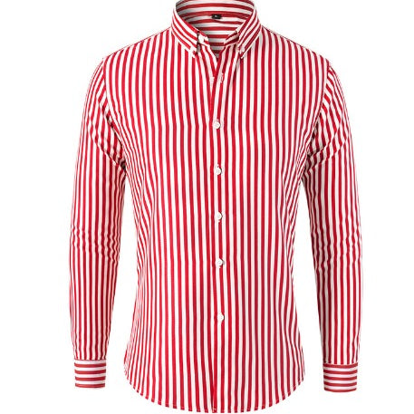 Overshirt srajca Soft Blend - Črtasta