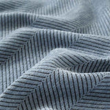 Luksuzni chenille herringbone plašč z elegantnimi resicami