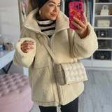 Karla – Soft Teddy Jacket