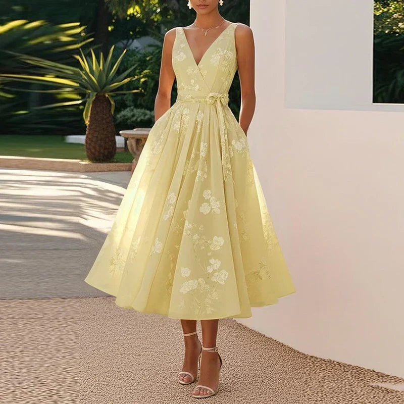Catarina - Elegantna Midi Oblačila