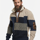 Will™ - Eleganten in udoben moški pulover z toplim flis ovratnikom