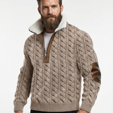 Will™ - Eleganten in udoben moški pulover z toplim flis ovratnikom