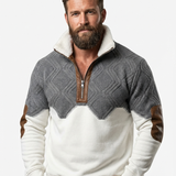 Will™ - Eleganten in udoben moški pulover z toplim flis ovratnikom