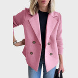 Emma - Elegantní blazer s pletenými rukávy