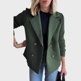 Emma - Elegantní blazer s pletenými rukávy